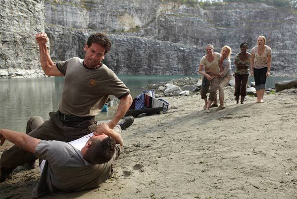 The Walking Dead : Foto Jon Bernthal, Emma Bell, Laurie Holden, Melissa McBride