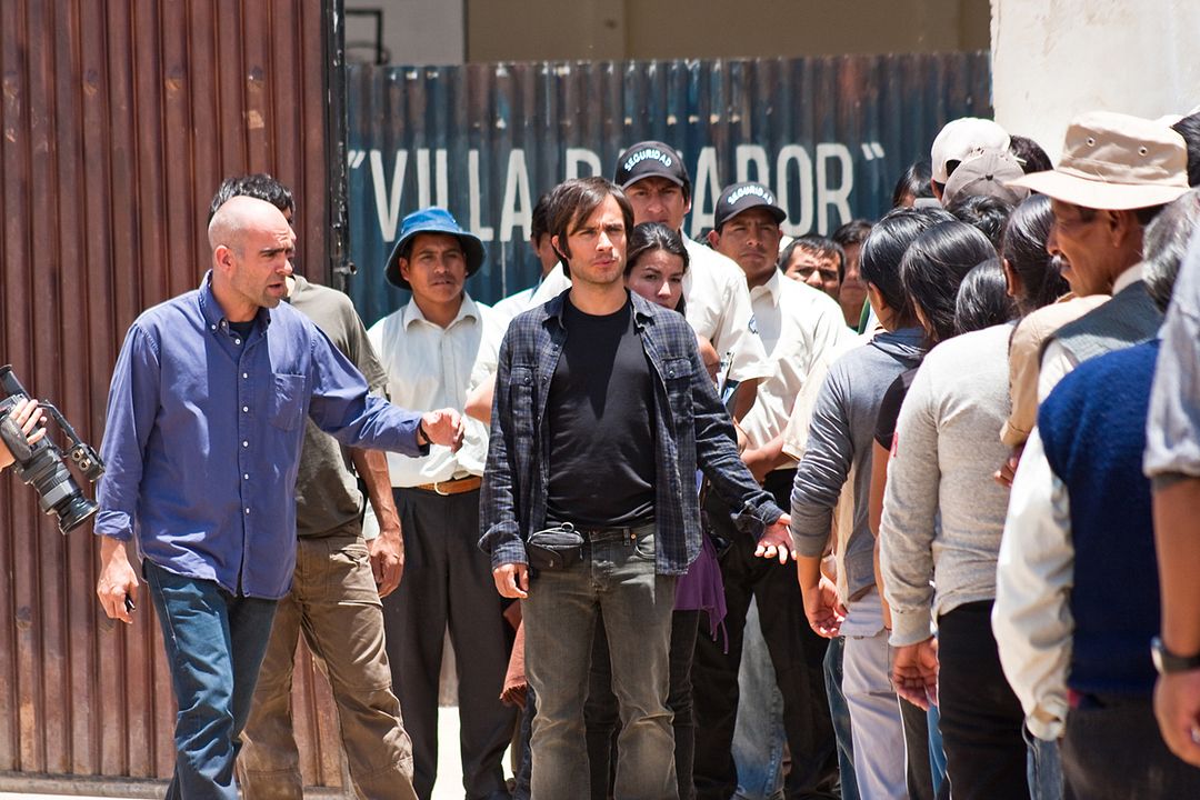 También la lluvia : Foto Gael García Bernal, Luis Tosar