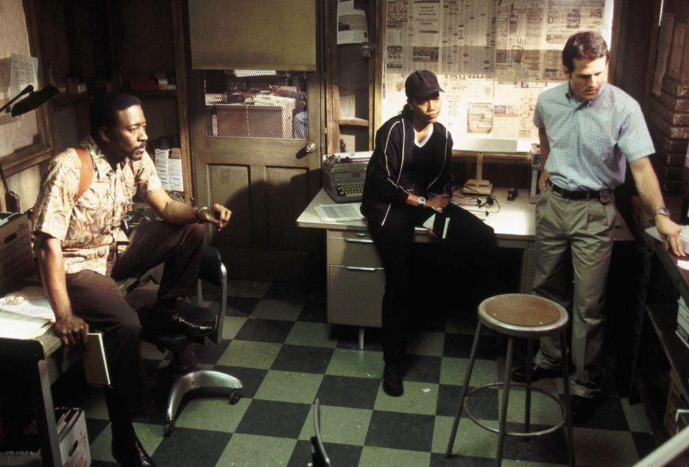 The Wire : Foto Clarke Peters, Sonja Sohn