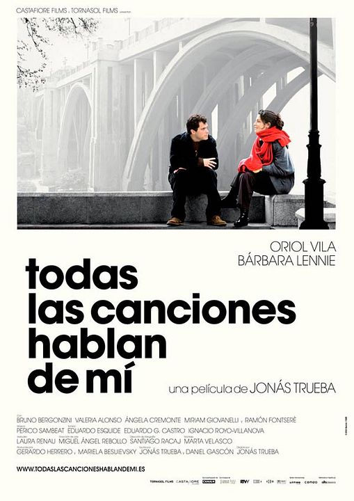 Todas las canciones hablan de mi : Póster