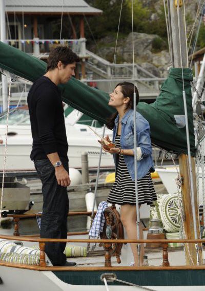 Foto Michael Trucco, Sarah Shahi