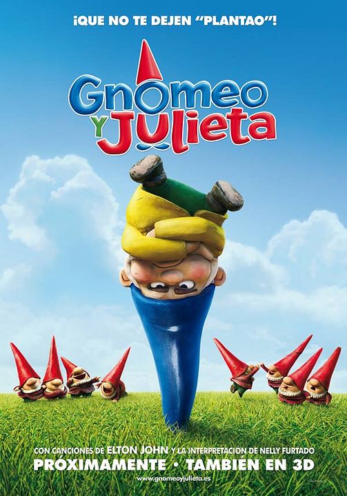 Gnomeo y Julieta : Póster