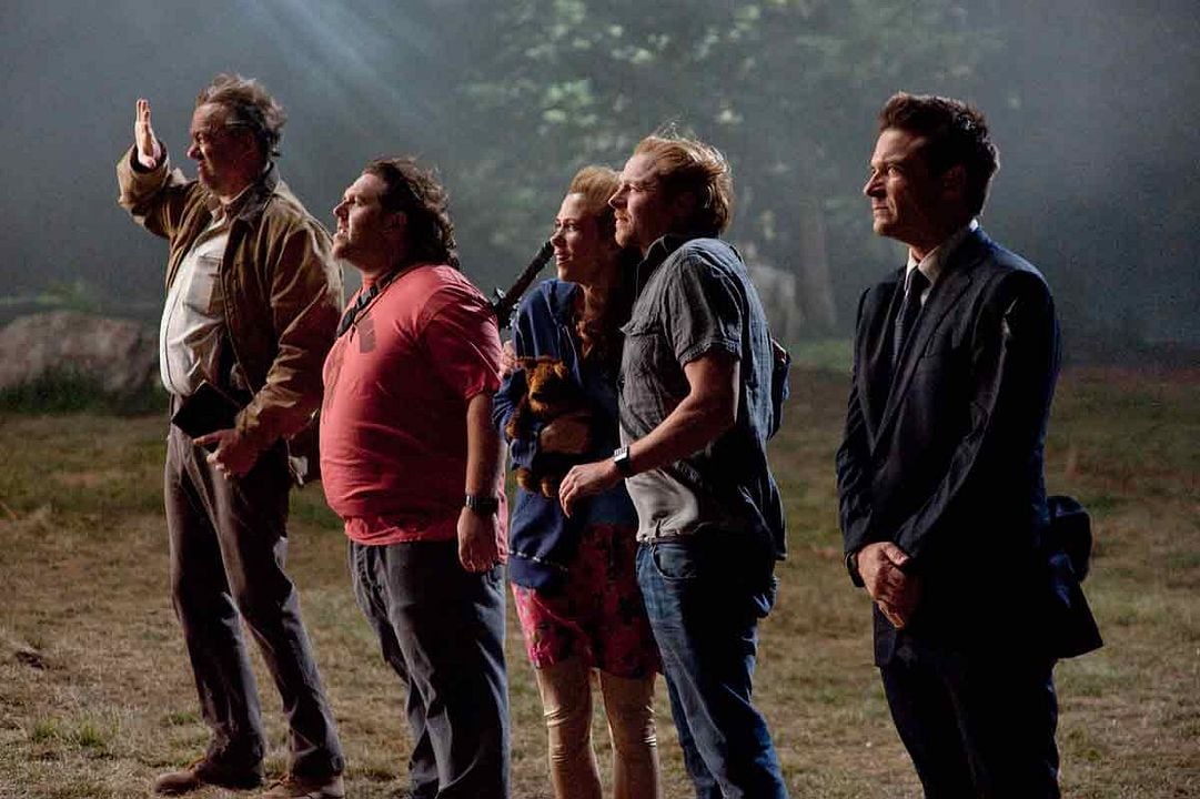 Paul, encuentros cercanos con este tipo : Foto Kristen Wiig, John Carroll Lynch, Simon Pegg, Jason Bateman, Nick Frost