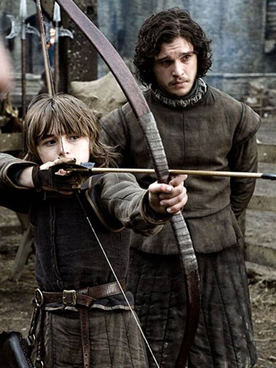 Foto Kit Harington, Isaac Hempstead Wright