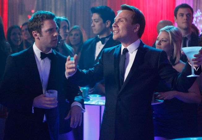 Foto Bret Harrison, Christian Slater