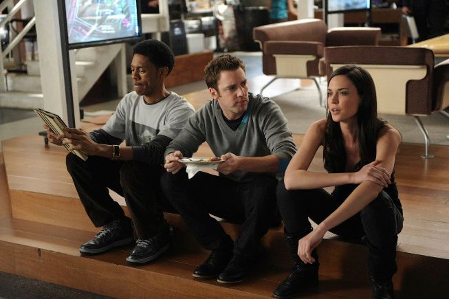 Foto Bret Harrison, Odette Annable