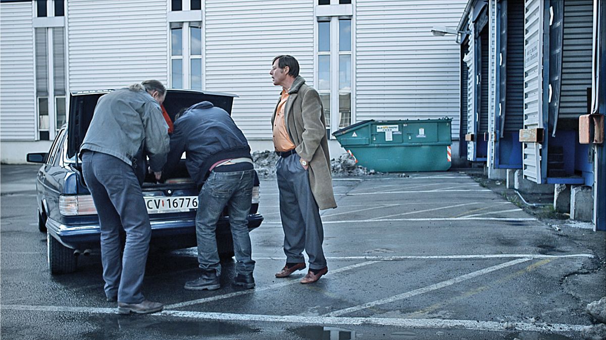 Foto Stellan Skarsgård, Hans Petter Moland