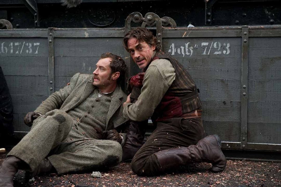 Sherlock Holmes: Juego de sombras : Foto Jude Law, Robert Downey Jr.