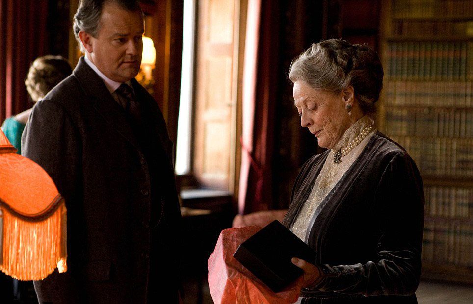 Foto Hugh Bonneville, Maggie Smith