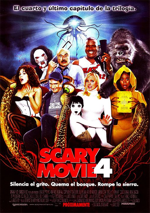 Scary Movie 4: Descuartizados de miedo : Póster