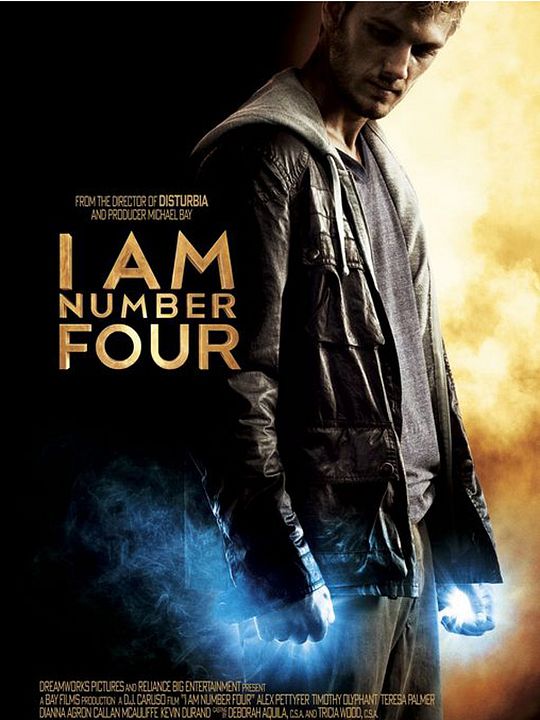 Soy el número cuatro : Póster