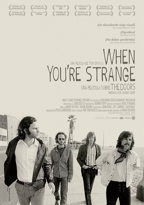 When You're Strange : Póster
