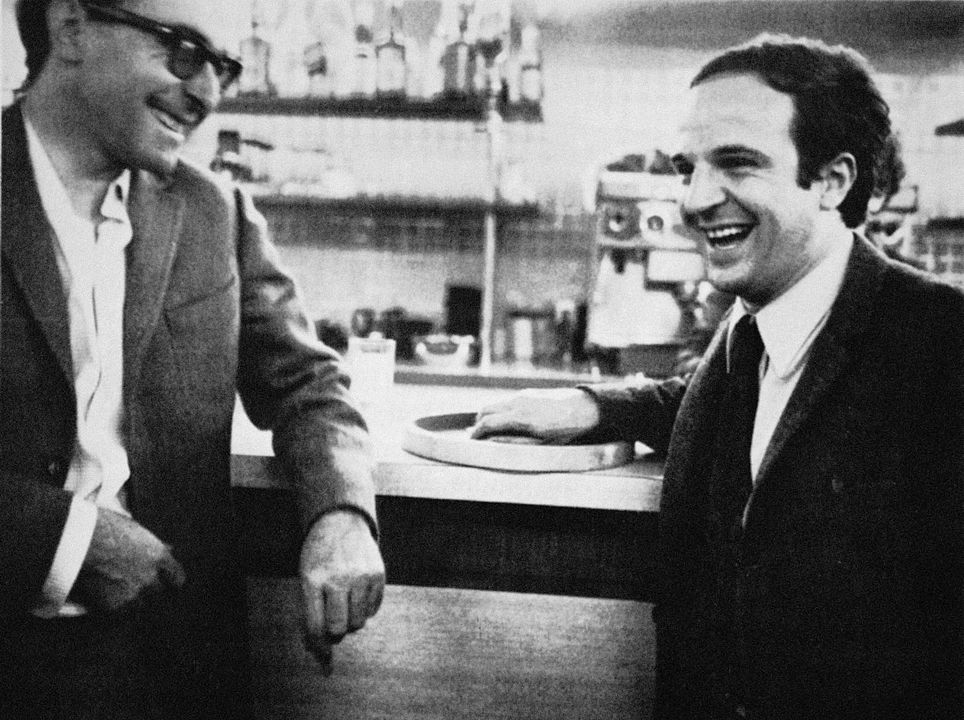 Foto Jean-Luc Godard, François Truffaut