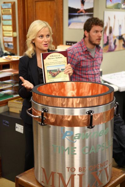 Foto Amy Poehler, Chris Pratt