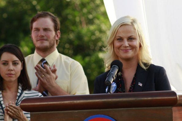 Parks and Recreation : Foto Amy Poehler, Aubrey Plaza, Chris Pratt