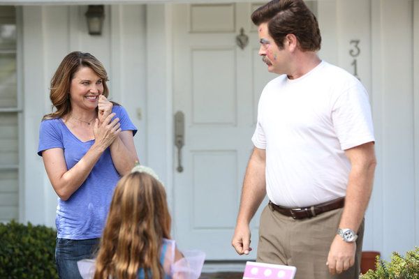 Parks and Recreation : Foto Nick Offerman, Lucy Lawless