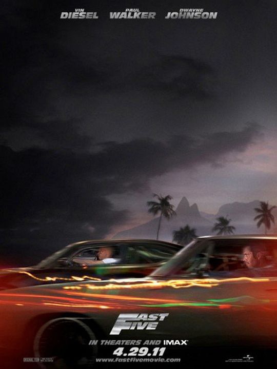 Rápidos y Furiosos: 5in control : Póster