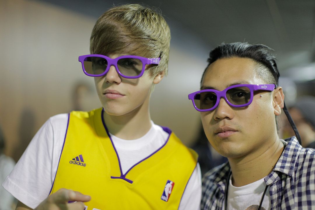 Foto Jon M. Chu, Justin Bieber