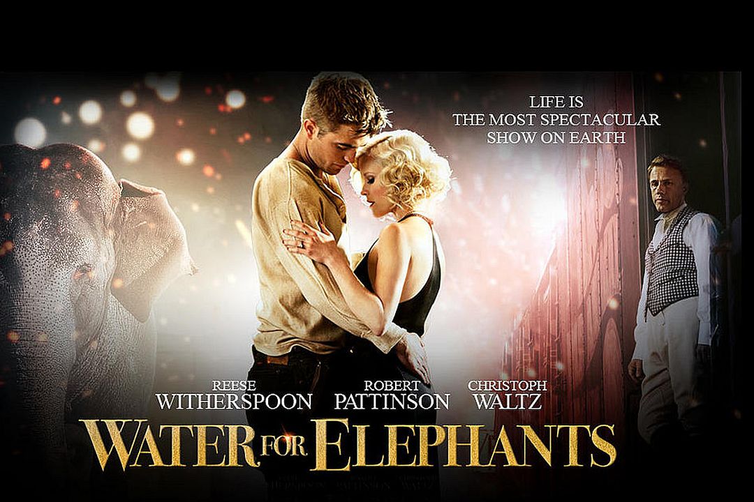 Agua para elefantes : Foto Reese Witherspoon, Robert Pattinson