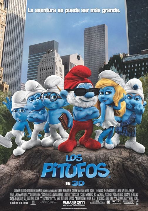Los Pitufos : Póster