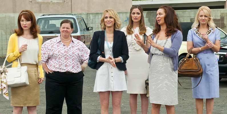 Damas en guerra : Foto Rose Byrne, Wendi McLendon-Covey, Kristen Wiig, Maya Rudolph, Ellie Kemper, Melissa McCarthy