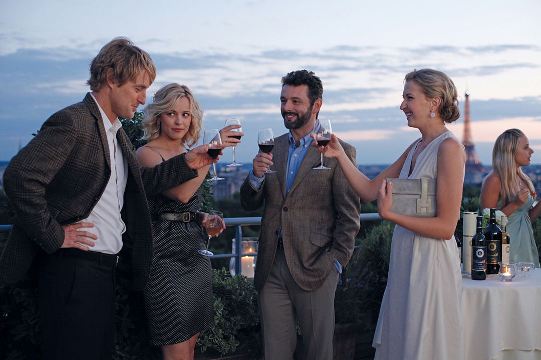 Medianoche en París : Foto Rachel McAdams, Owen Wilson, Woody Allen, Michael Sheen