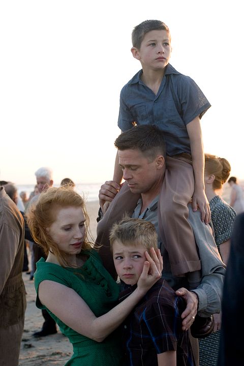 El árbol de la vida : Foto Jessica Chastain, Brad Pitt, Tye Sheridan