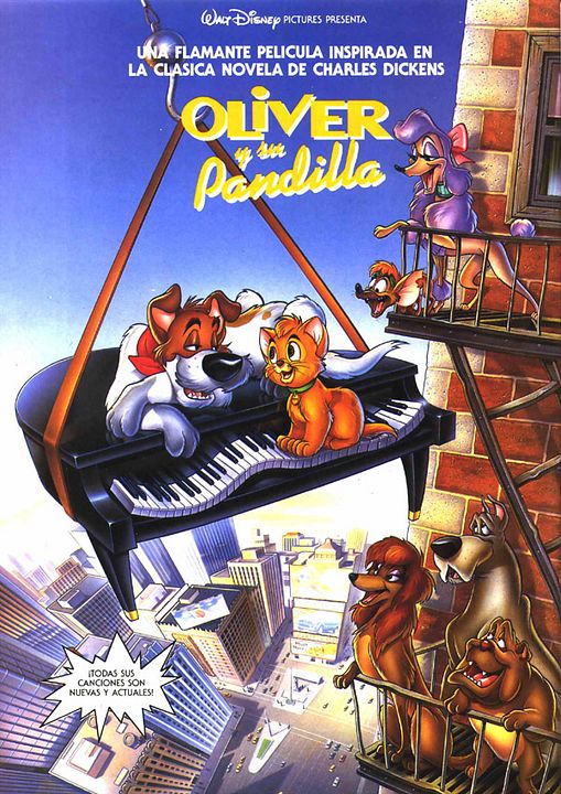Oliver y su pandilla : Póster