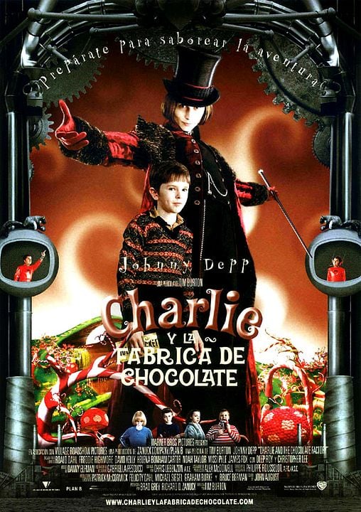 Charlie y la fábrica de chocolate : Póster