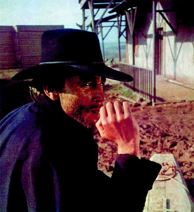 Foto Sergio Corbucci, Franco Nero