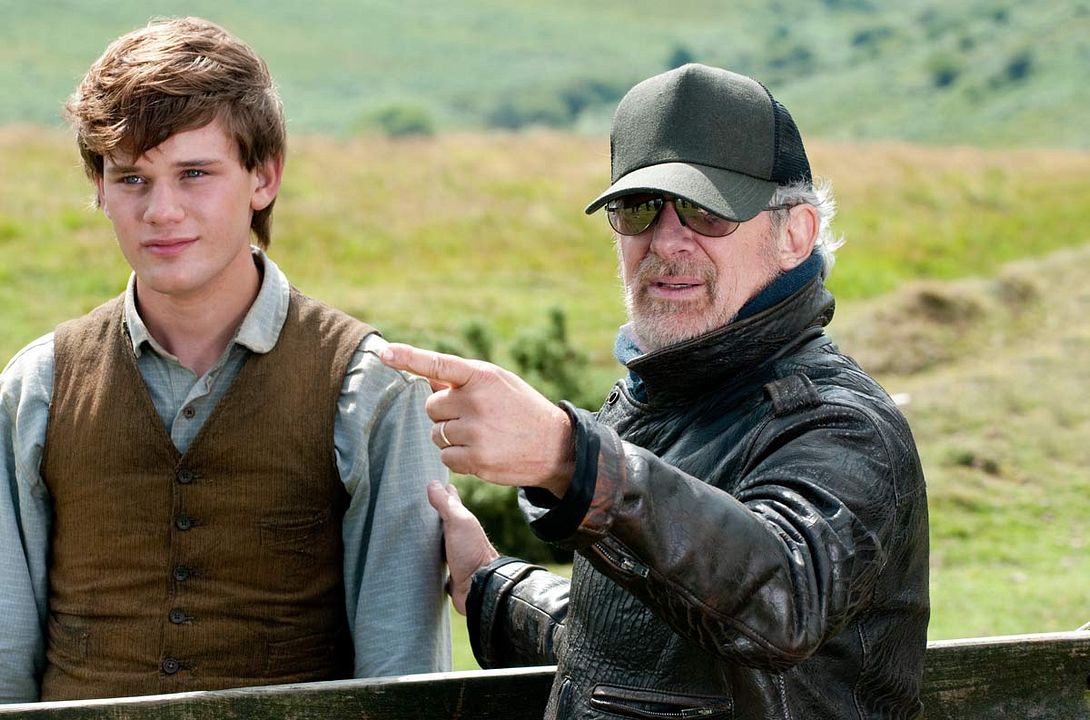 Caballo de guerra : Foto Jeremy Irvine, Steven Spielberg