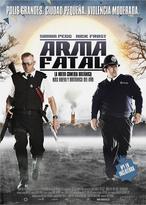 Hot Fuzz: Super policías : Póster