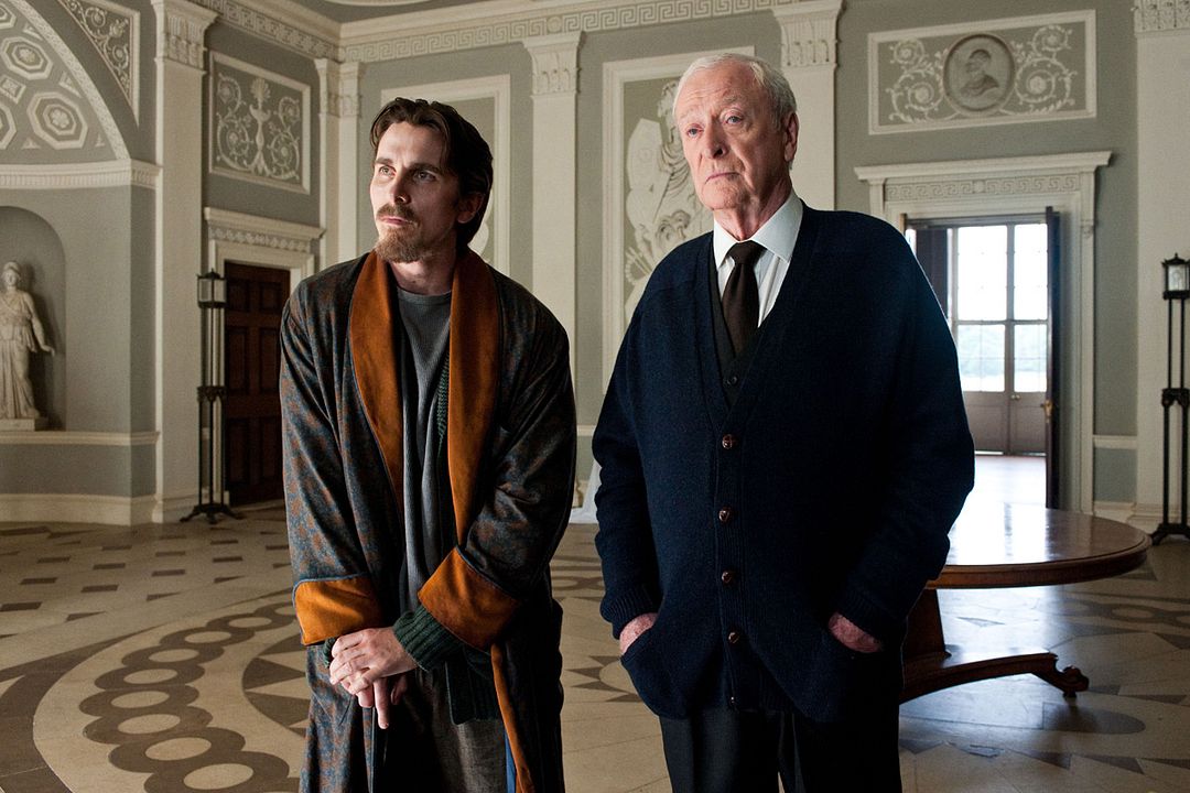 Batman: El caballero de la noche asciende : Foto Michael Caine, Christian Bale