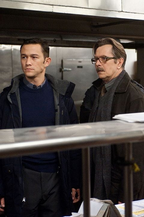 Batman: El caballero de la noche asciende : Foto Joseph Gordon-Levitt, Gary Oldman