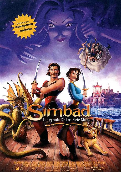 Sinbad: La leyenda de los Siete Mares : Póster