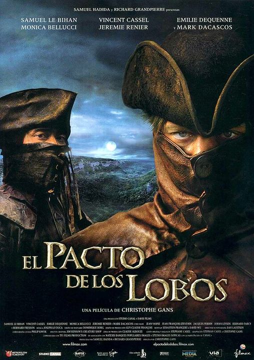 Pacto con lobos : Póster