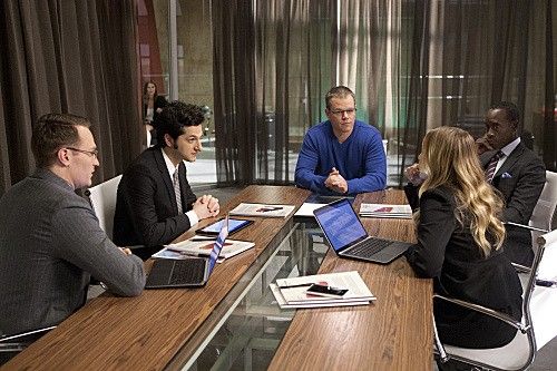 House of Lies : Foto Ben Schwartz, Don Cheadle, Josh Lawson, Matt Damon, Kristen Bell