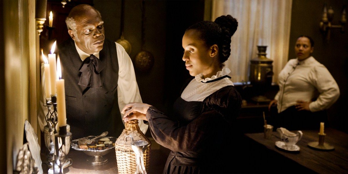 Django desencadenado : Foto Kerry Washington, Samuel L. Jackson