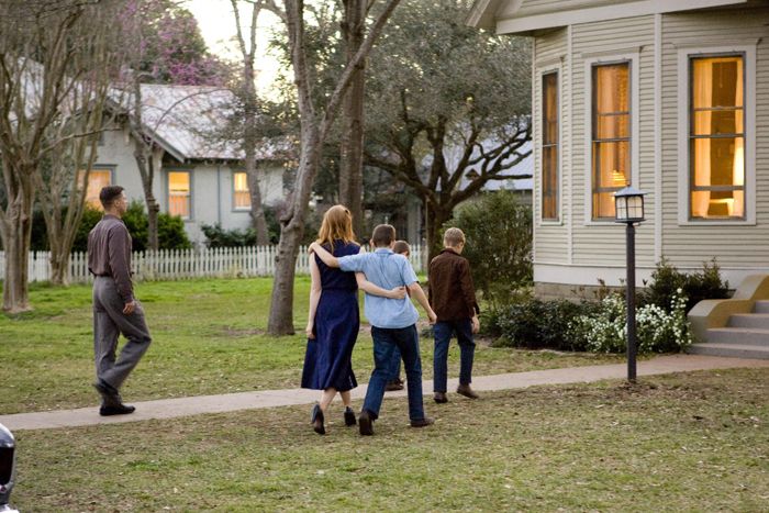 El árbol de la vida : Foto Jessica Chastain, Brad Pitt