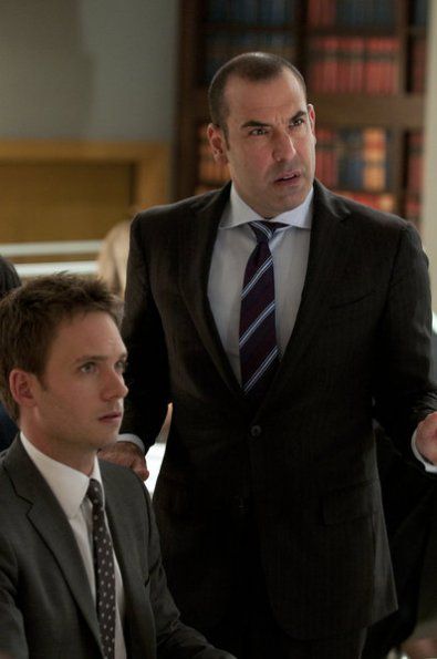 Suits : Foto Patrick J. Adams, Rick Hoffman