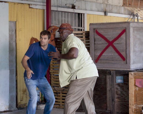 Foto Geoff Stults, Michael Clarke Duncan