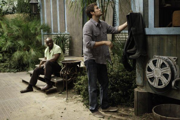 Foto Geoff Stults, Michael Clarke Duncan