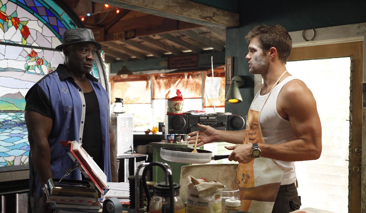Foto Geoff Stults, Michael Clarke Duncan