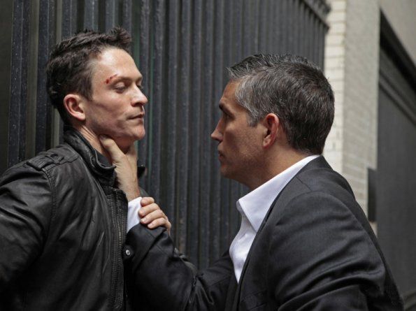 Foto Jonathan Tucker, Jim Caviezel