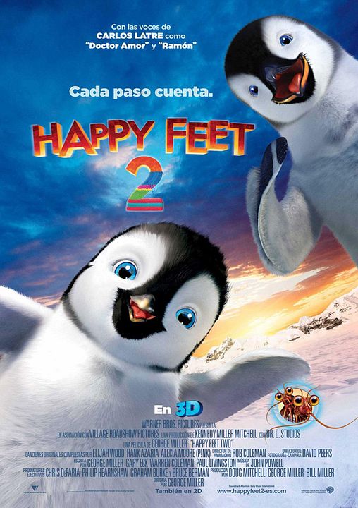 Happy Feet 2: El pingüino : Póster