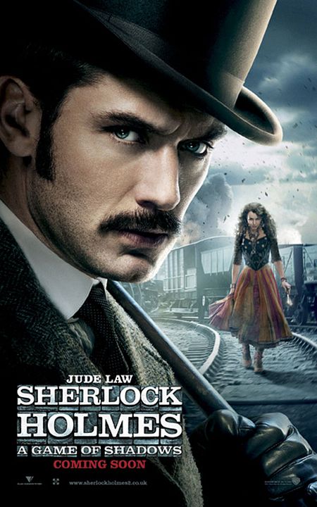 Sherlock Holmes: Juego de sombras : Póster