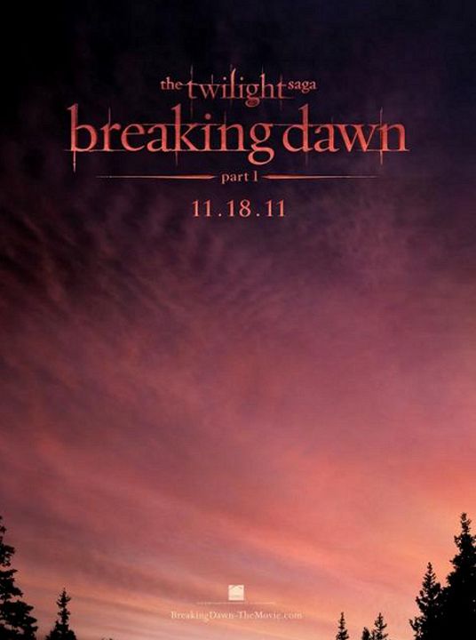 La saga Crepúsculo: Amanecer - Parte 1 : Póster