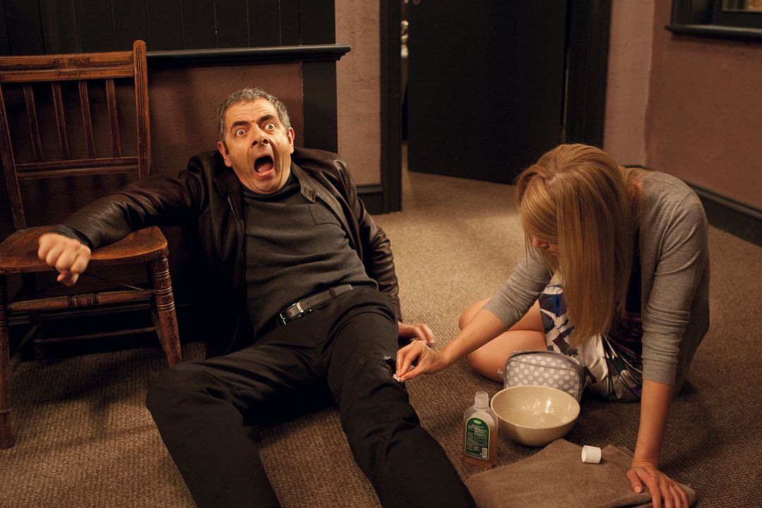 Johnny English Recargado : Foto Rowan Atkinson, Rosamund Pike