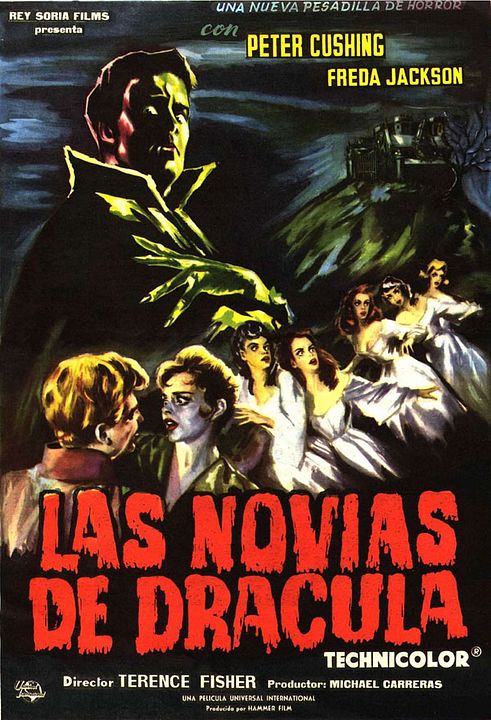 Las novias de Dracula : Póster