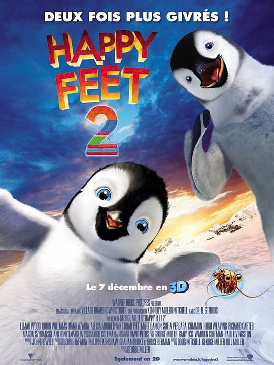 Happy Feet 2: El pingüino : Póster